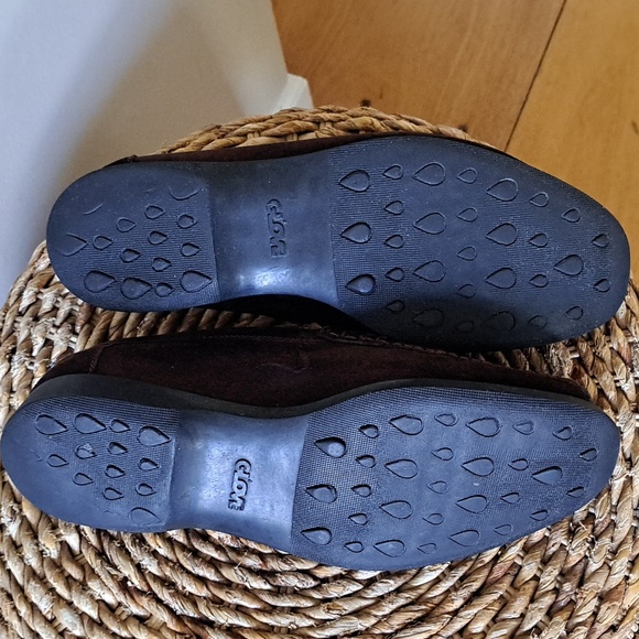 Dunhill Mens Luxury Brown Suede‎ Penny Loafers Black Rubber Soles EU43/US9 main image 11